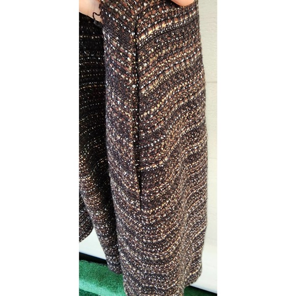 Moulinette Soeurs Anthropoligie Glissade Sleeveless Tweed Knee Length Size 2 - Picture 5 of 7